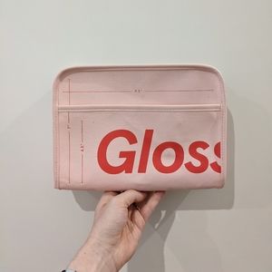 glossier makeup beauty bag